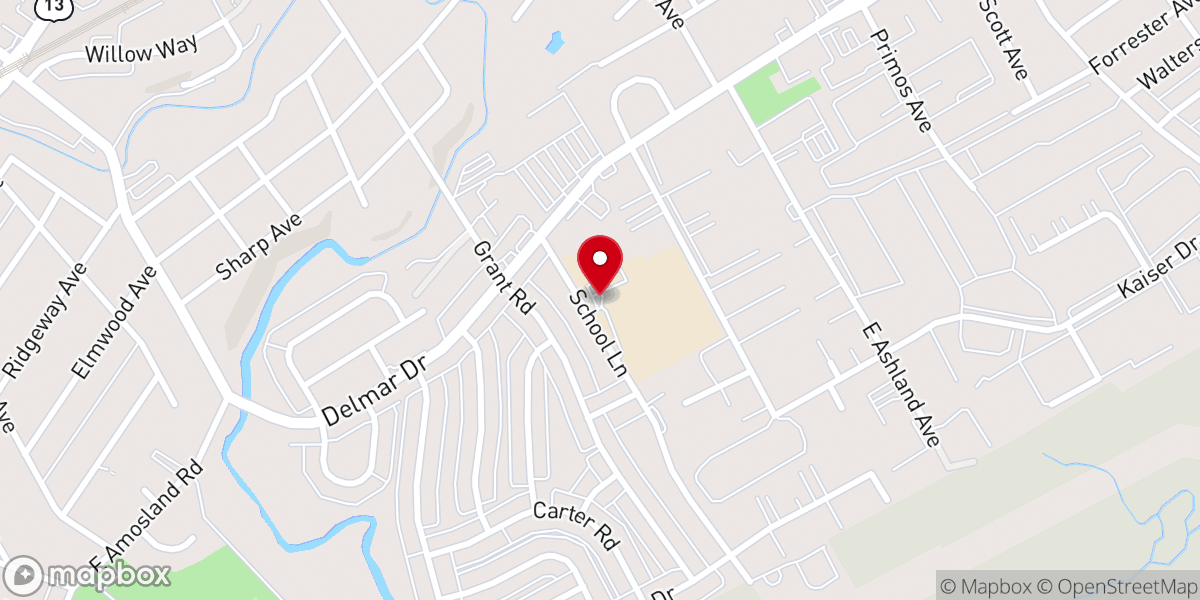 Map showing location of True Love Church