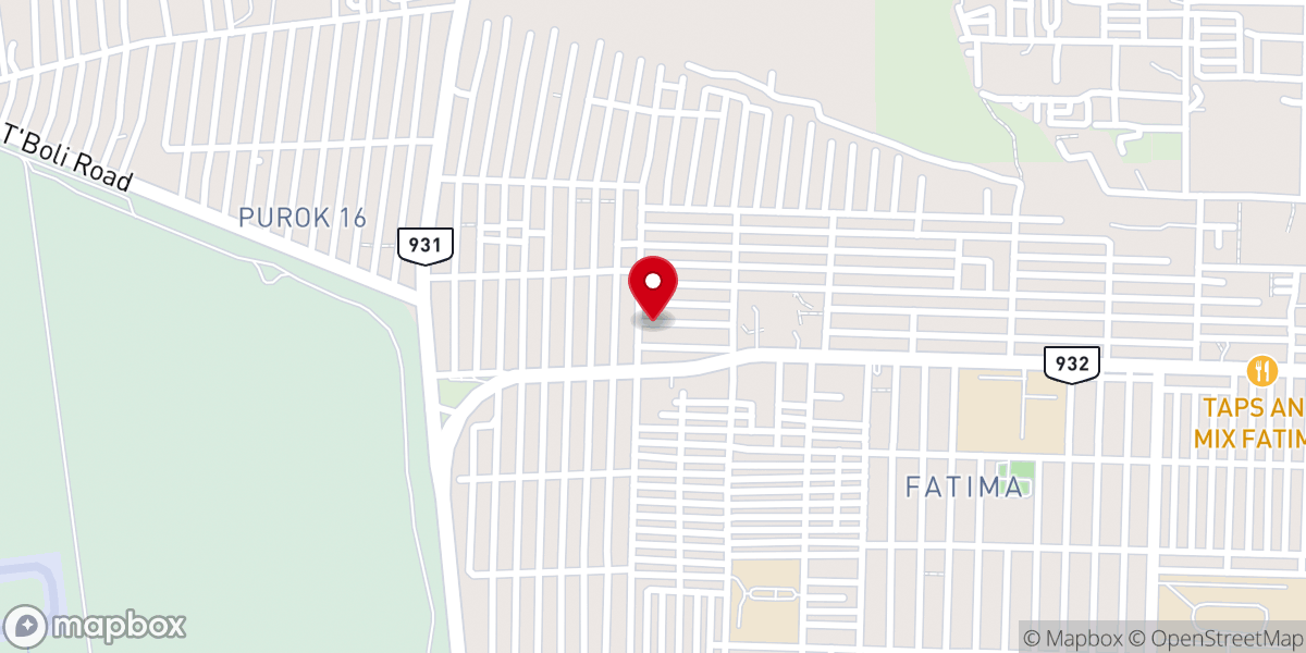 Map showing location of United Pentecostal Church - Apostolic Temple Of Praise