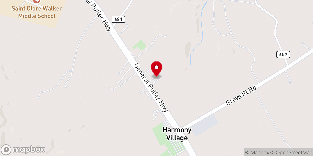 Map showing location of Hands Across Middlesex
