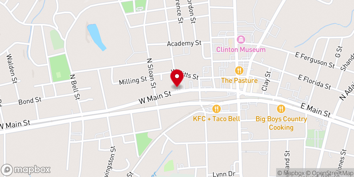 Map showing location of Ain't God Good Christian Church