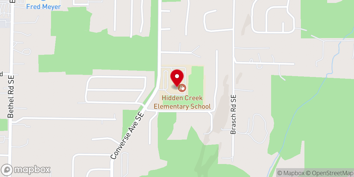 Map showing location of Crossway Church