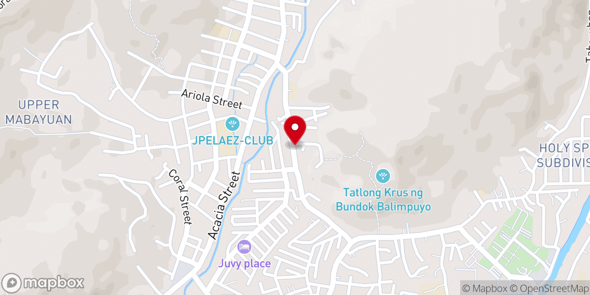 Map showing location of randell