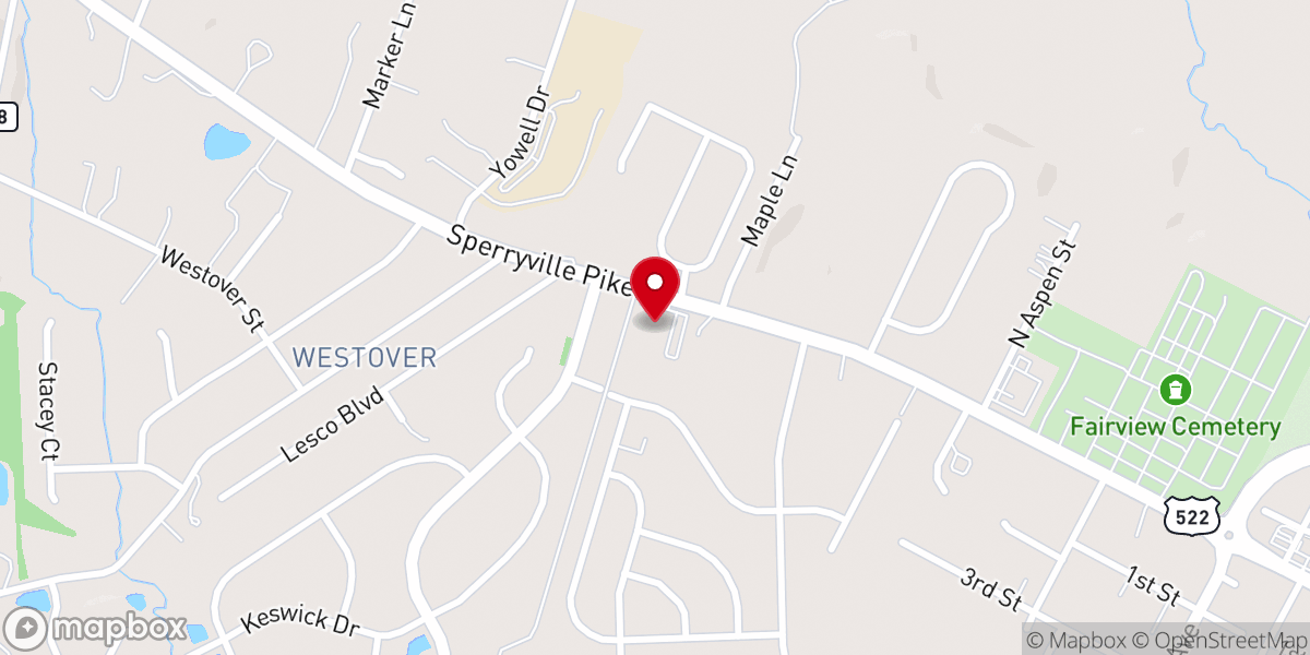Map showing location of CityLight Baptist Church