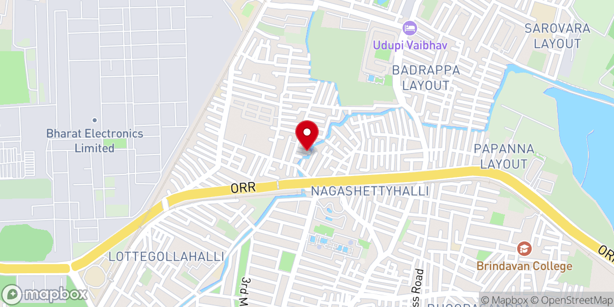 Map showing location of C.S.I Christ of Calvary Church
