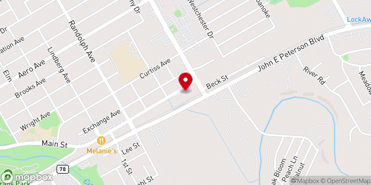 Map showing location of Word & Spirit Church