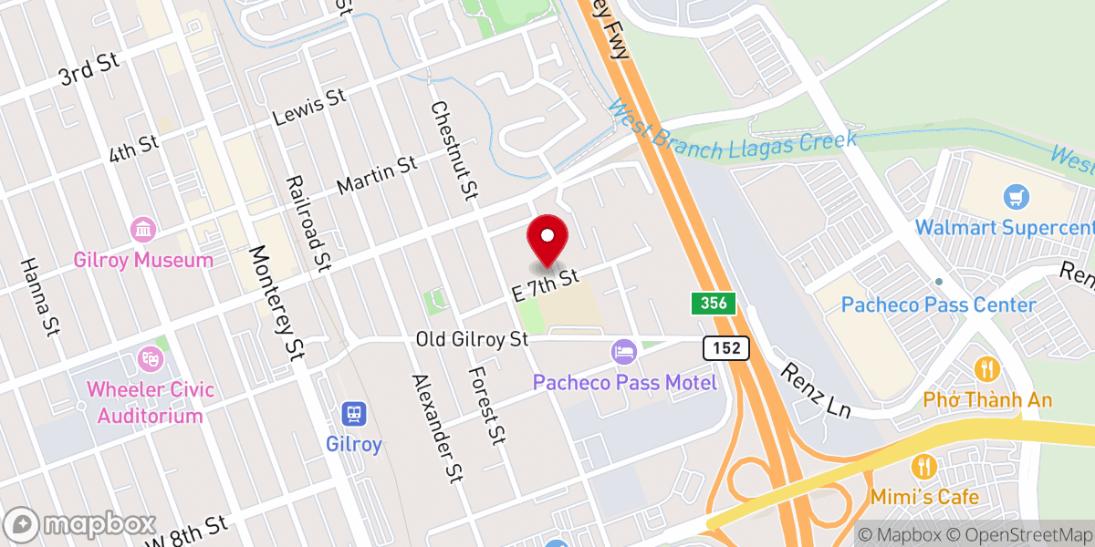 Map showing location of Church of God 7 Days/ Iglesia de Dios