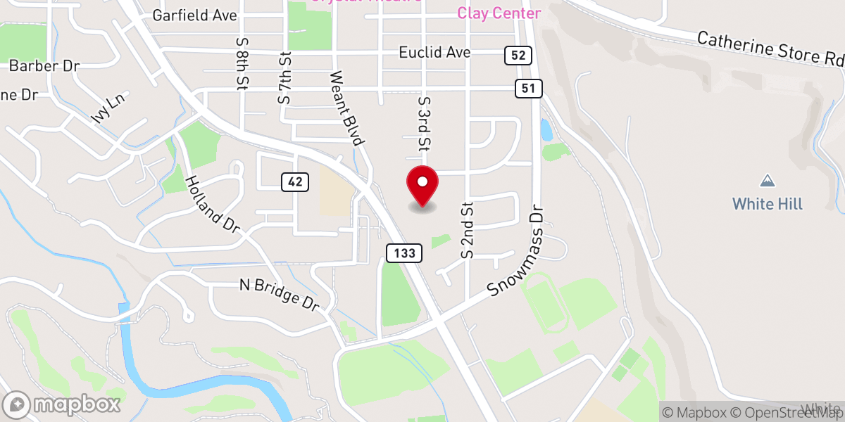 Map showing location of Two Rivers Unitarian Universalist
