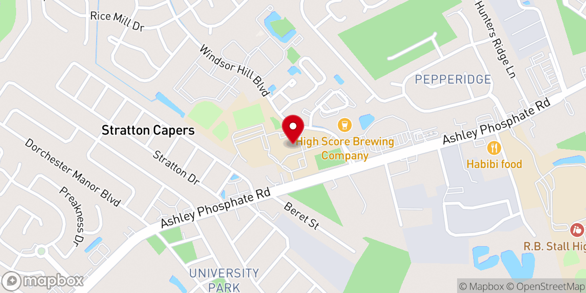 Map showing location of Cathedral Academy