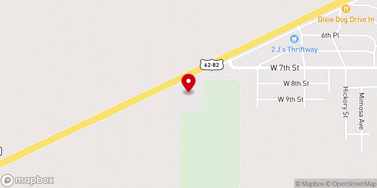 Map showing location of St. Philip Catholic Benizi Church