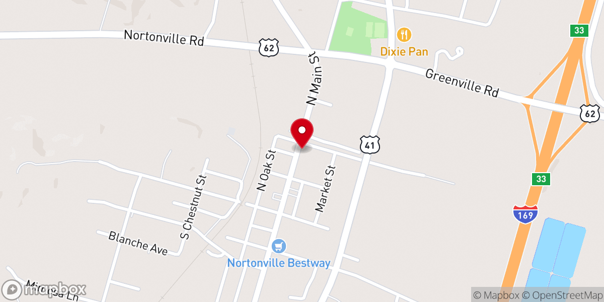 Map showing location of Aaron's Mission Outreach Inc