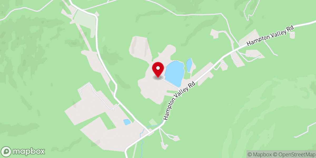 Map showing location of Summit Lake Camp