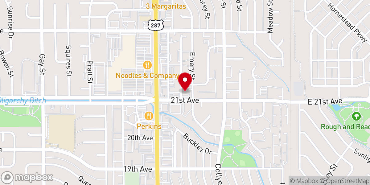 Map showing location of Centro Cristiano Vida Abundante