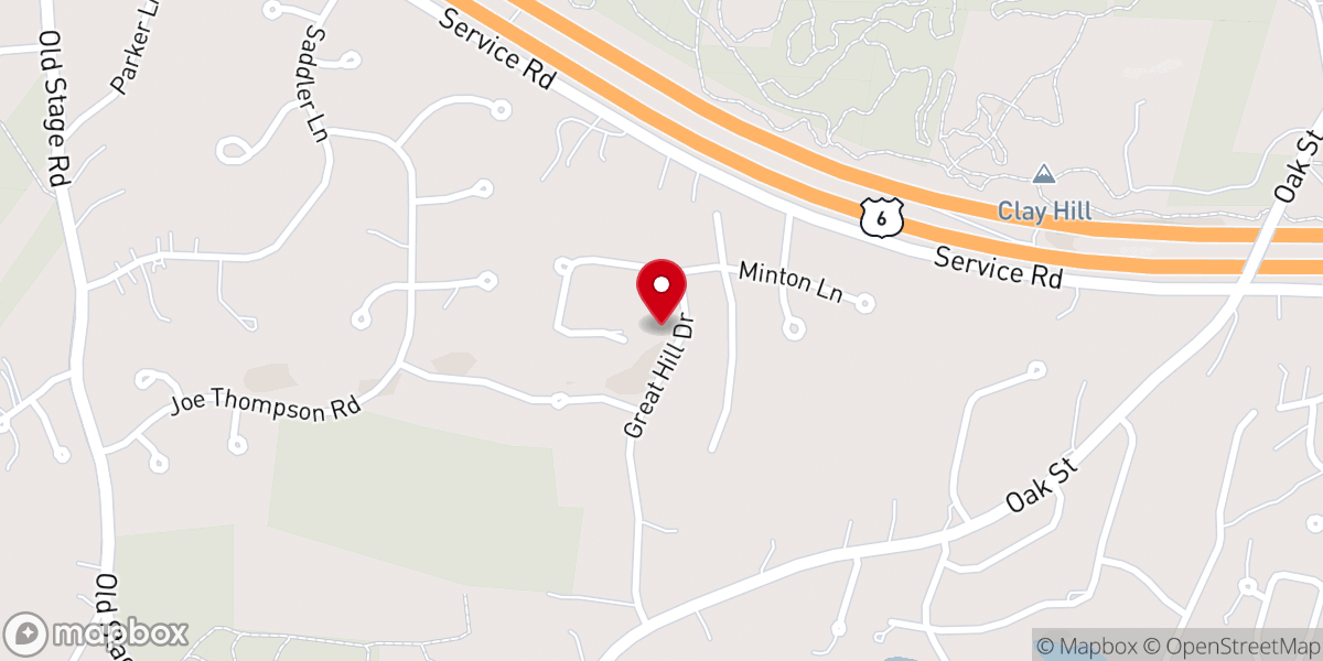 Map showing location of Cape Cod String Quartet