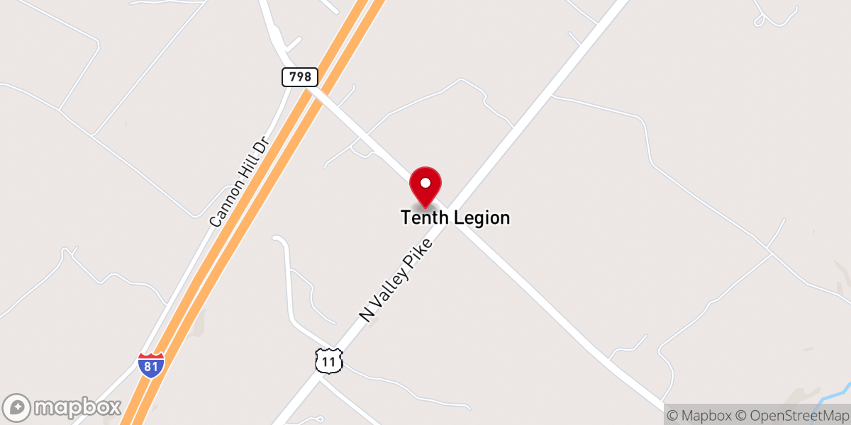 Map showing location of Bethlehem United Church-Christ