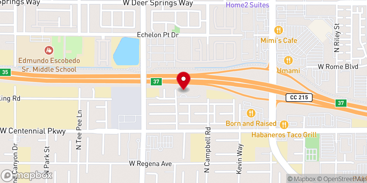 Map showing location of Shepherd of the Hills Lutheran Church and Preschool