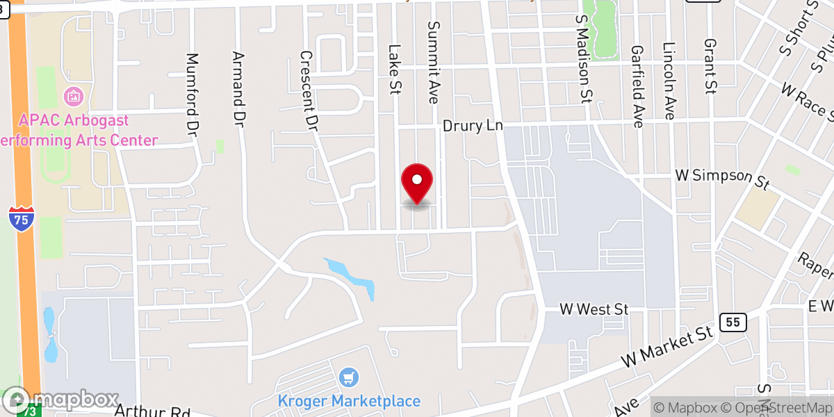 Map showing location of Ellis Edward