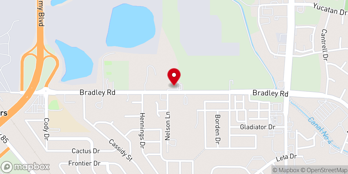 Map showing location of Christian House of Prayer Colorado Springs