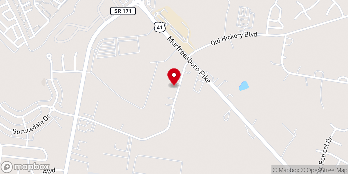 Map showing location of Mara Evangelical Church Tennessee