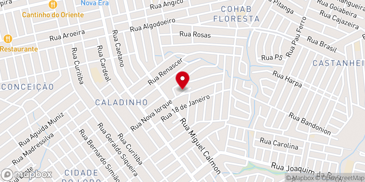 Map showing location of Igreja Pentecostal Filadélfia de Cristo Jesus
