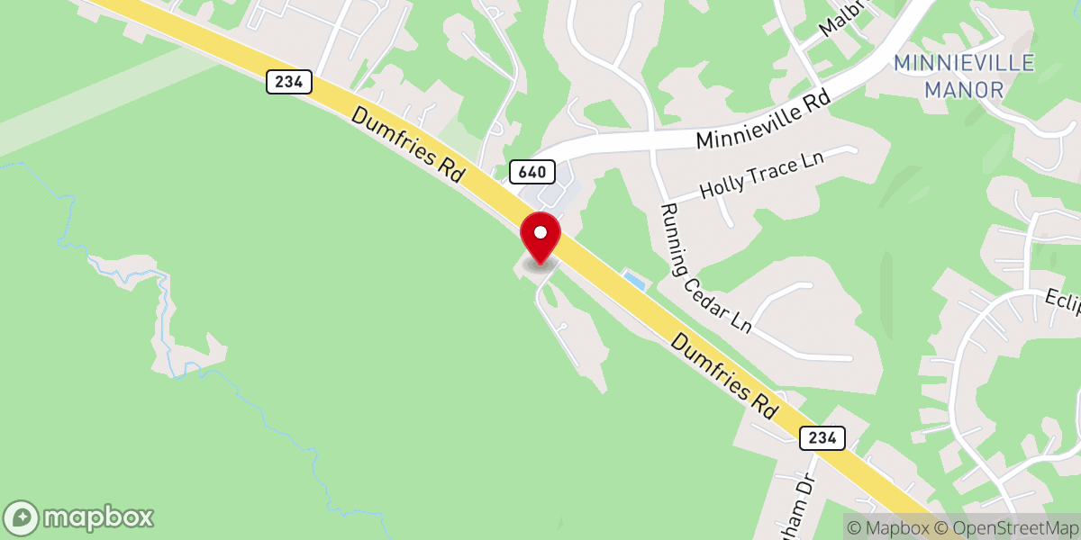 Map showing location of River of Grace Lutheran Church, ELCA