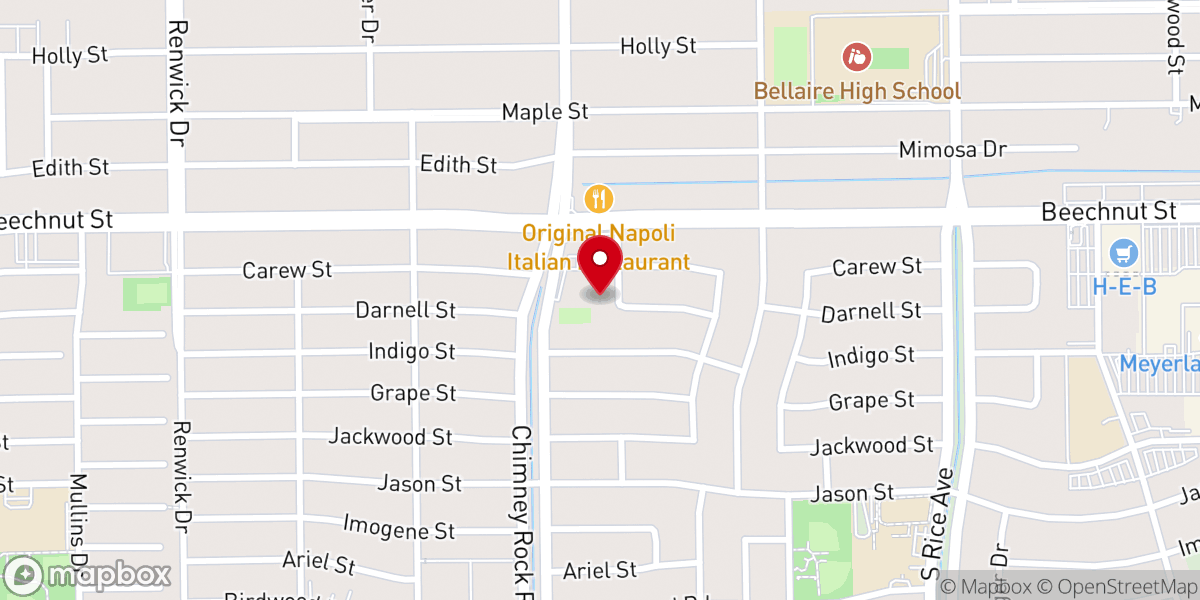 Map showing location of Pilgrim Lutheran Church
