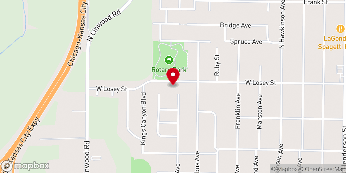 Map showing location of Park View SDA Church