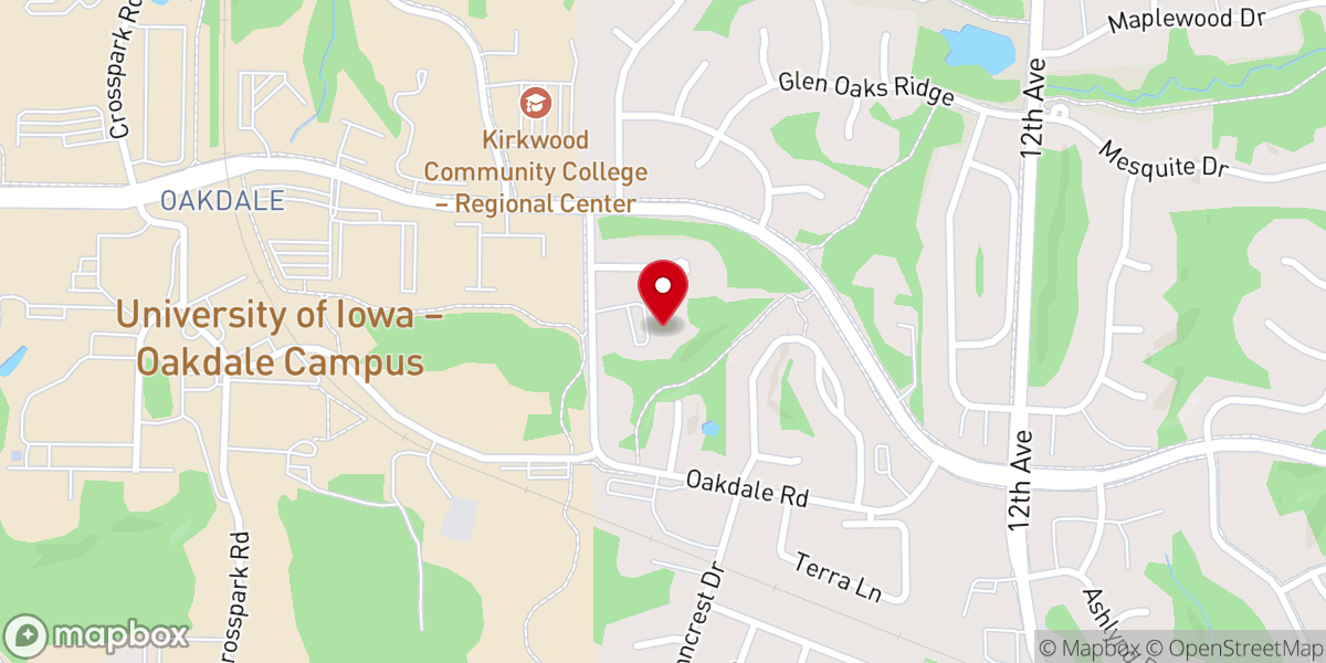 Map showing location of Unitarian Universalist Society