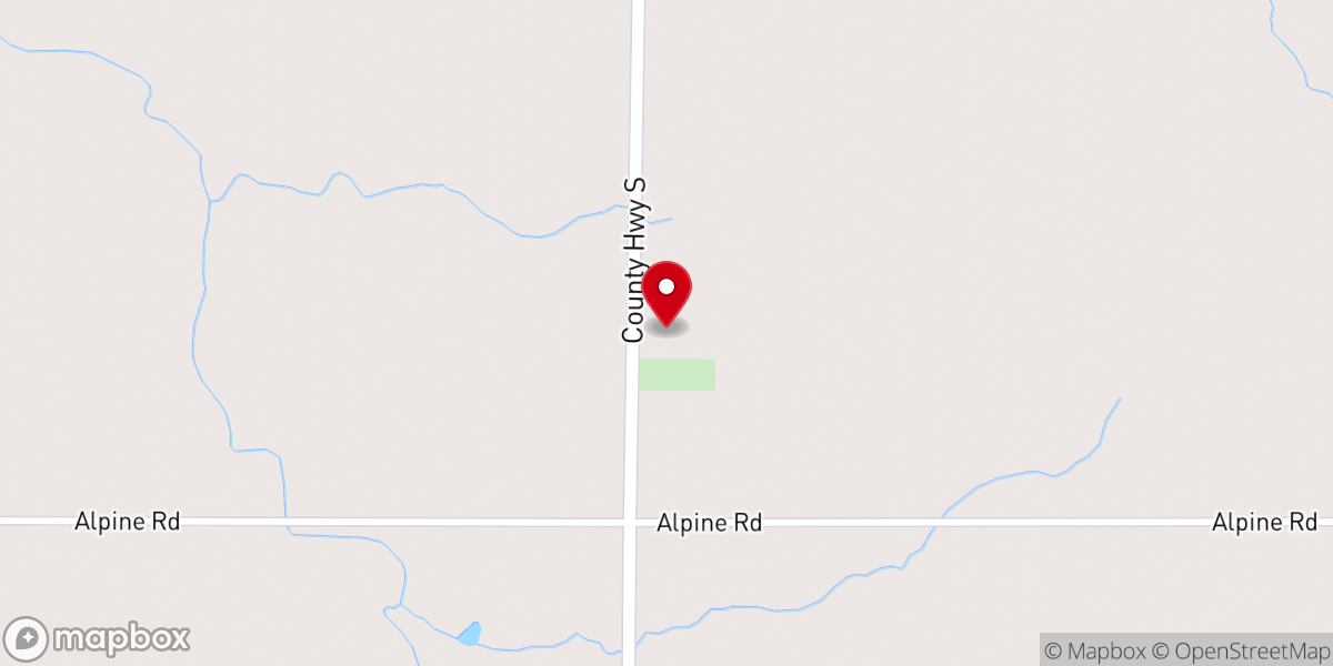 Map showing location of Sacred Heart Catholic Church