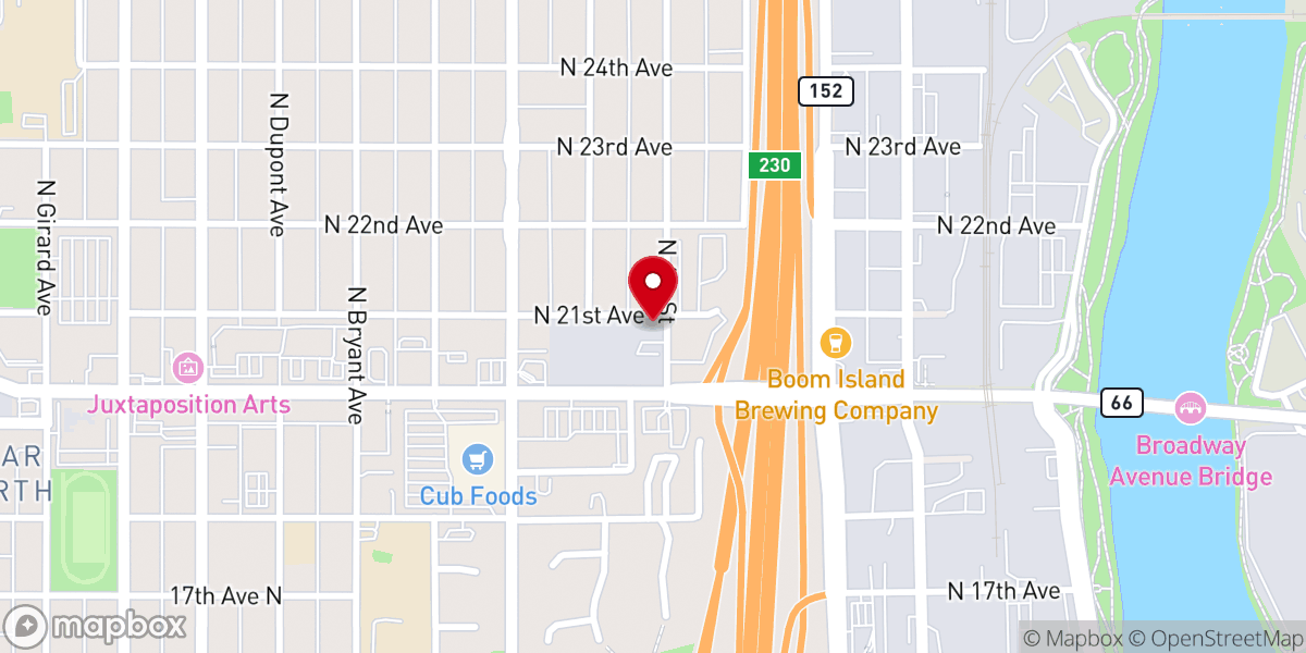 Map showing location of Faith Tabernacle Gospel Fellowship International