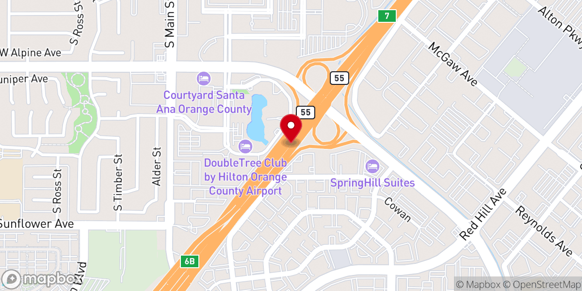 Map showing location of DCC