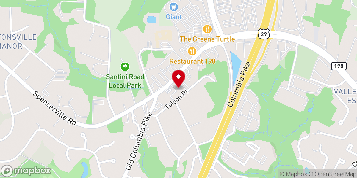 Map showing location of The Church of Pentecost U.S.A., Inc.- Spring City Church
