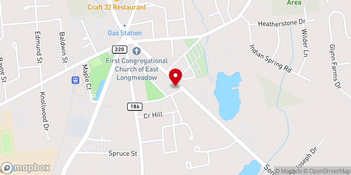 Map showing location of St. Michael's Players