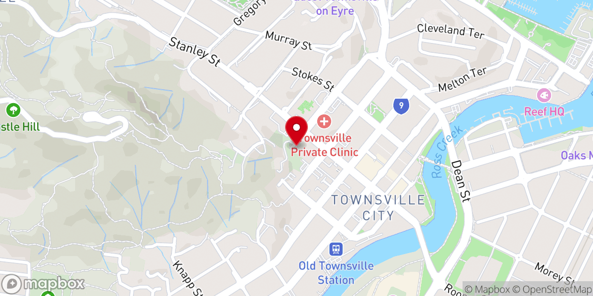 Map showing location of The Rock Christian Family