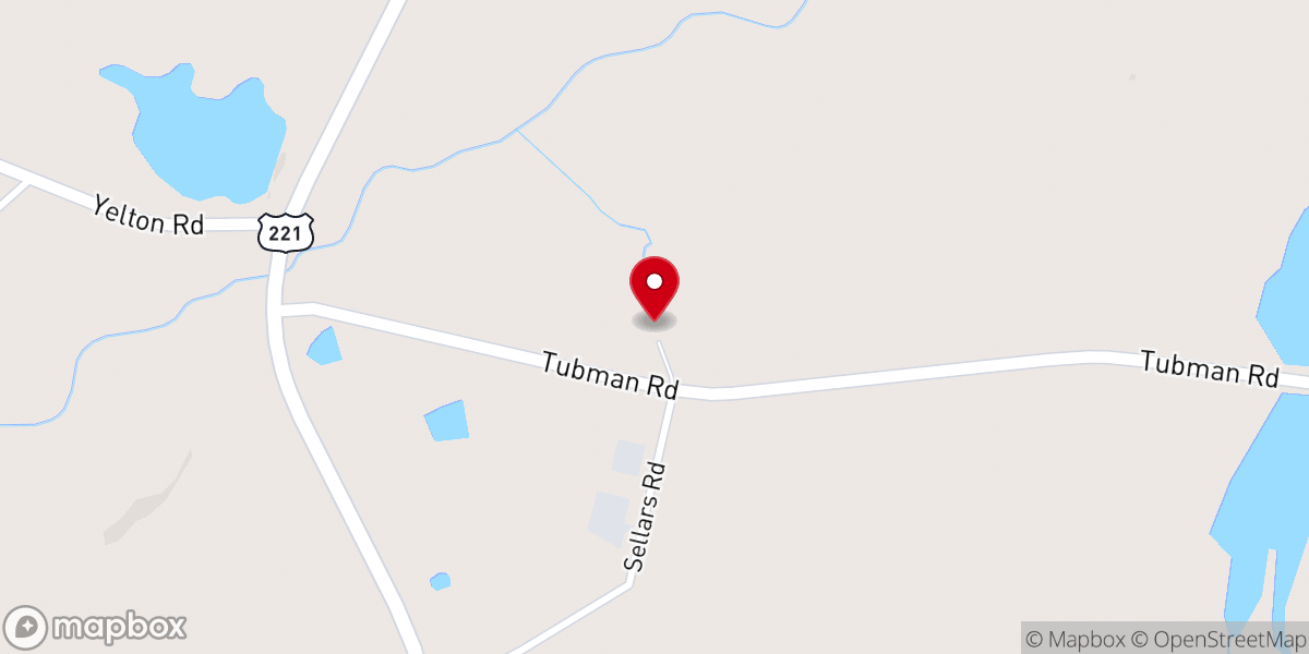 Map showing location of Old Kiokee Baptist Church