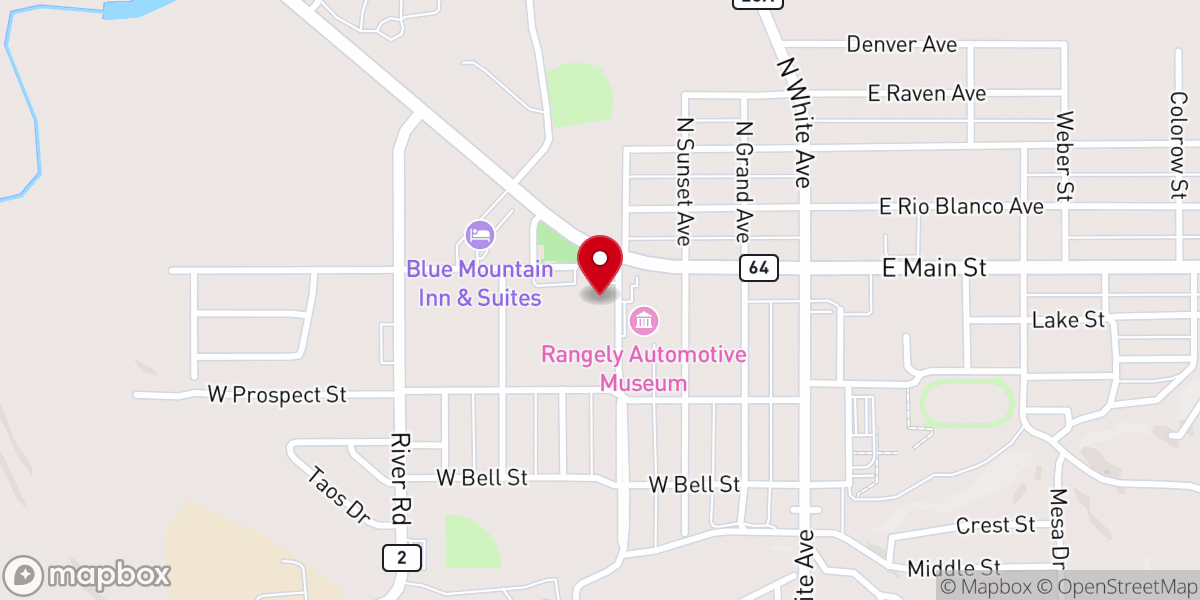 Map showing location of Saint Ignatius of Antioch Catholic Church
