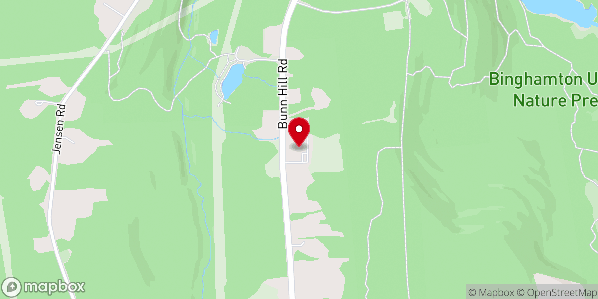 Map showing location of Vestal Hills Seventh-day Adventist Church
