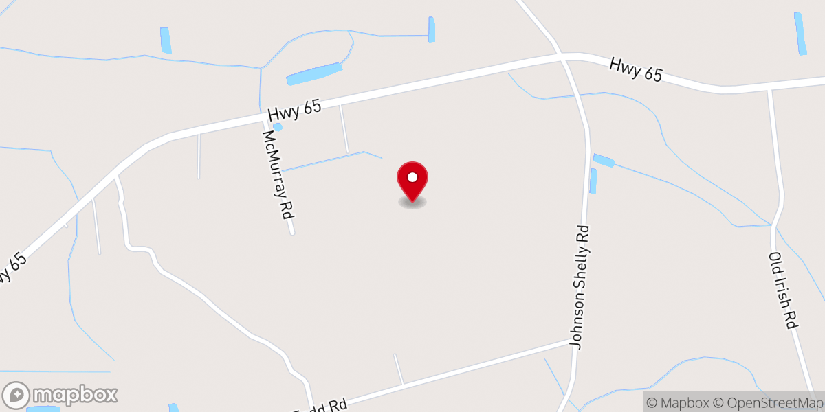 Map showing location of Assemblies of the Lord Jesus