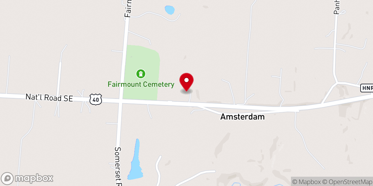 Map showing location of Linnwood Bible Church