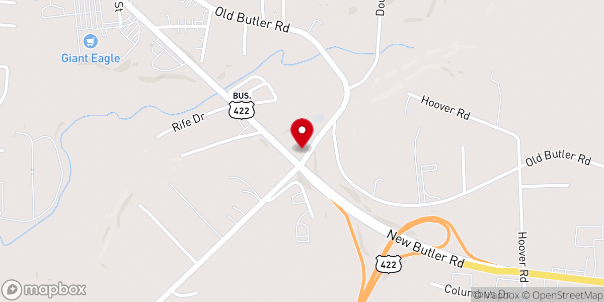 Map showing location of Independent Methodist Church