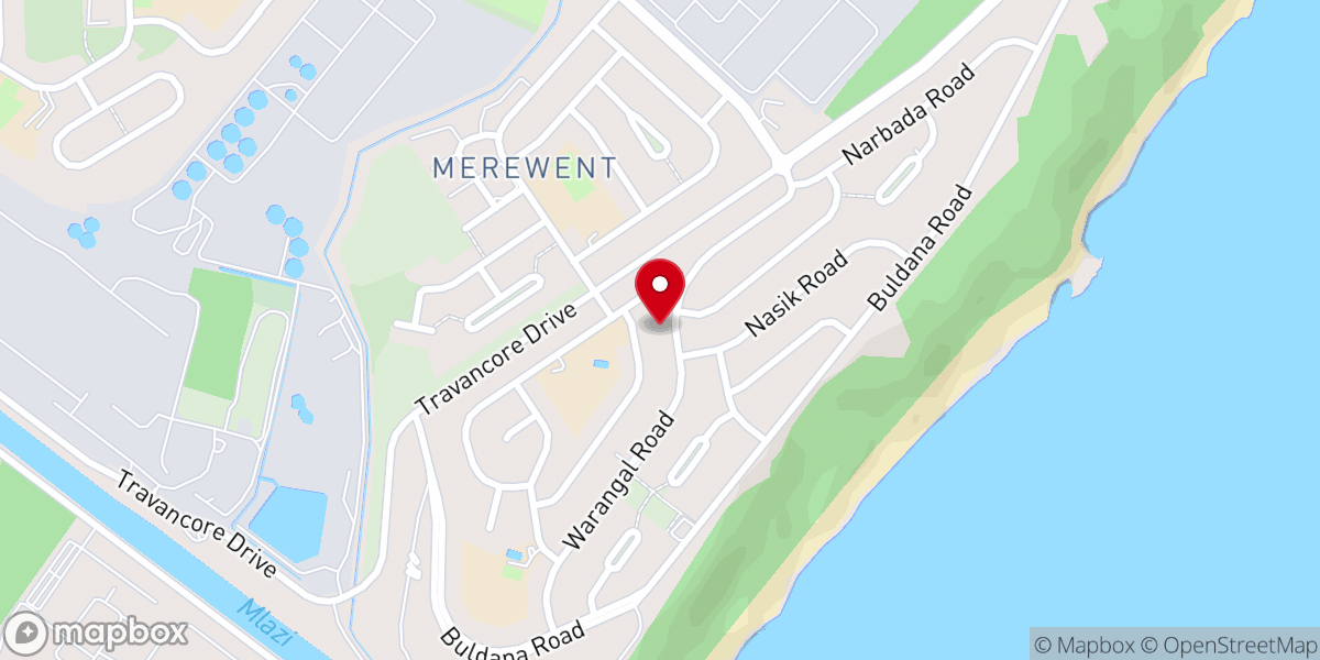 Map showing location of Apostolic Church Omega Assembly The