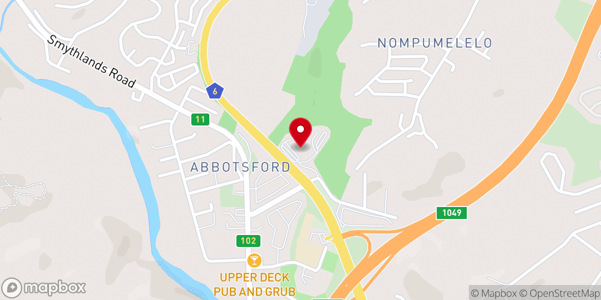 Map showing location of Christian Centre Abbotsford