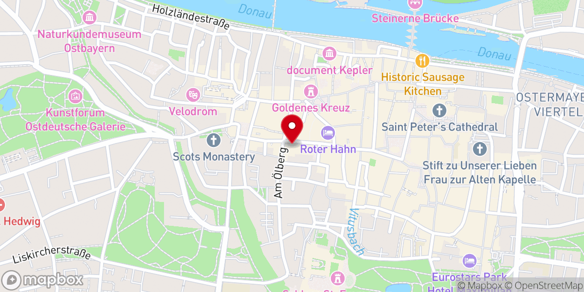 Map showing location of Evang.-luth. Dreieinigkeitskirche
