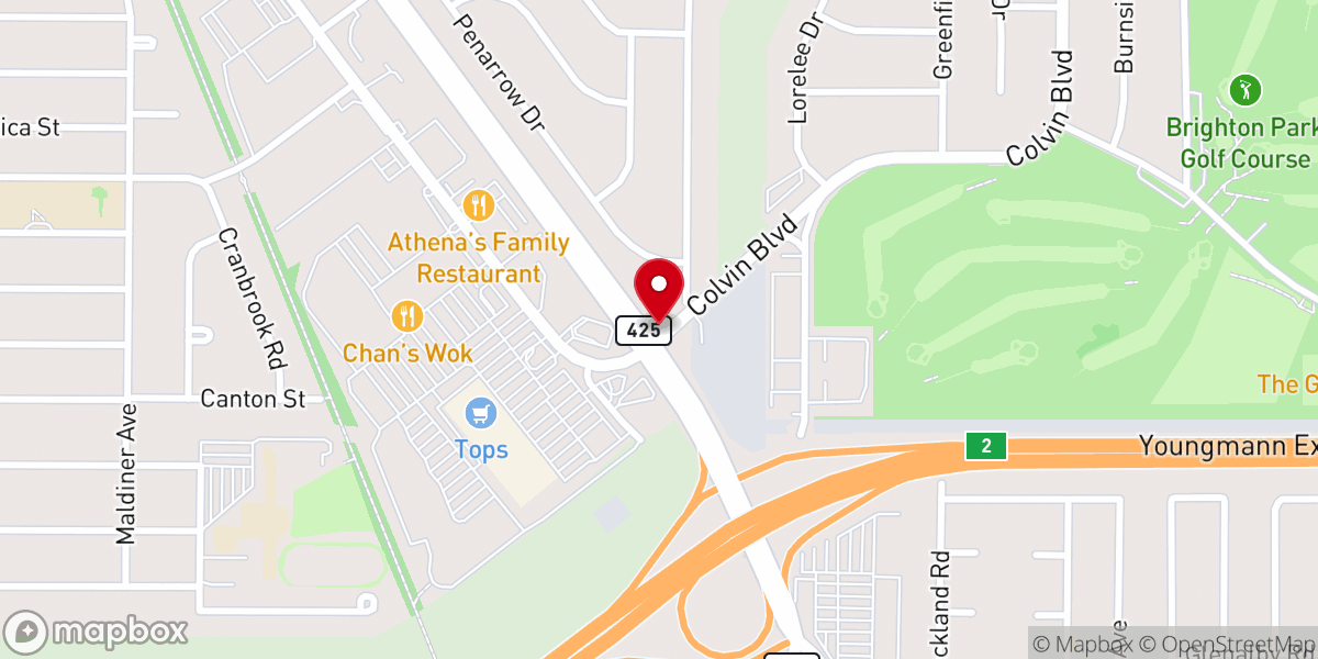 Map showing location of Lai Baptist Church