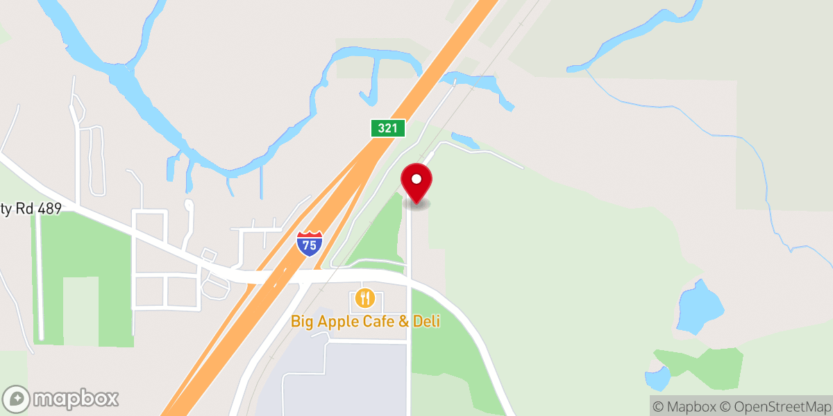 Map showing location of Crystal River Church of God - Lake Pan Campus