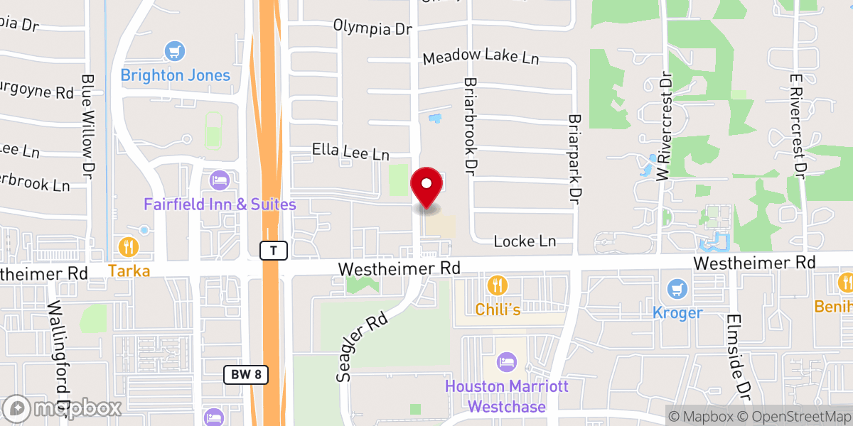 Map showing location of Ascension Episcopal Church