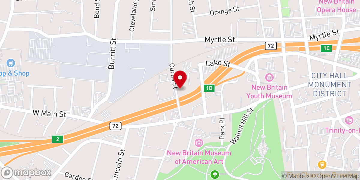Map showing location of Lilly Of The Valley Church