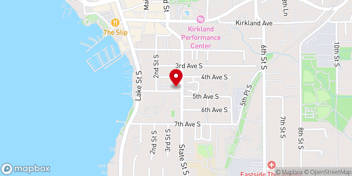Map showing location of Assembléia de Deus - Ministério do Belém - Seattle (Brazilian Church)