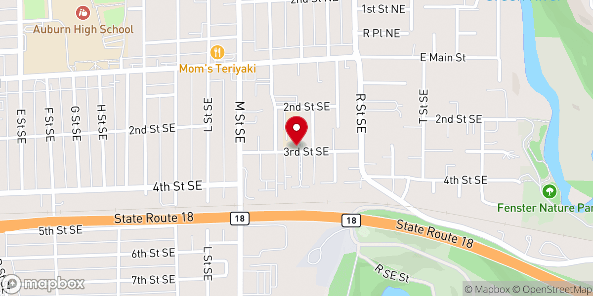 Map showing location of New Day Church
