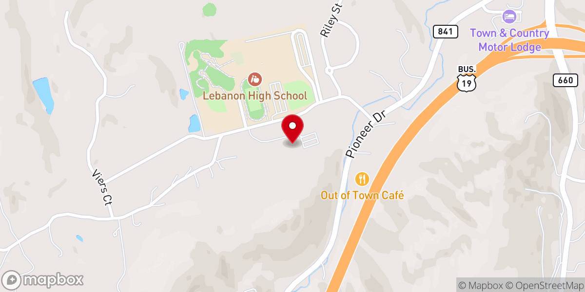 Map showing location of Gracewood Community Church
