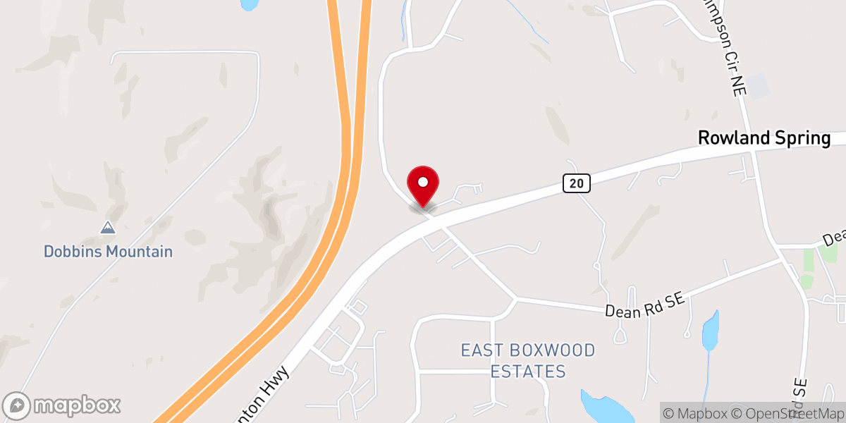 Map showing location of Gracewalk Church